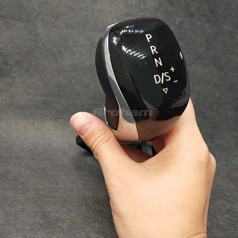 Pommeau de levier de vitesse électronique à affichage LED Bleu pour Volkswagen Golf 7