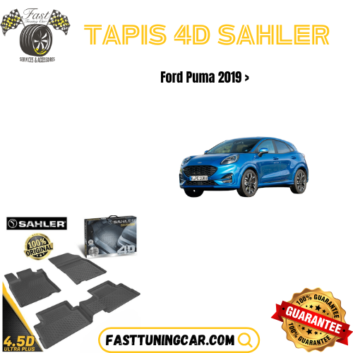 Tapis sur mesure 4D Ford Puma 2019+