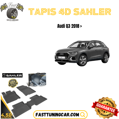Tapis sur mesure 4D Audi Q3 2018 >