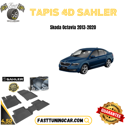 Tapis Sur Mesure 4D Skoda Octavia 2013-2020