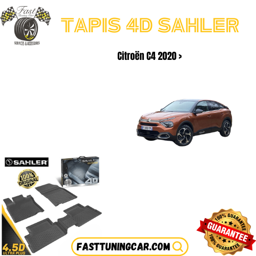 Tapis sur mesure 4D Citroën C4 2020 >
