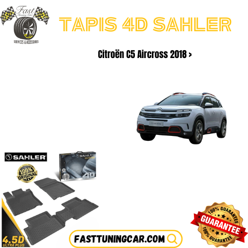 Tapis sur mesure 4D Citroën C5 Aircross 2018 >