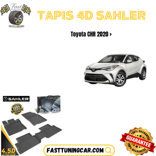 Tapis Sur Mesure 4D Toyota C-HR 2020 >