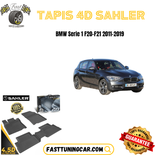 Tapis sur mesure 4D Bmw Série 1 F20-F21 2011-2018