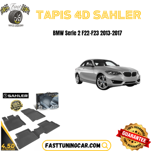 Tapis sur mesure 4D Bmw Serie 2 F22 / F23 2013-2017