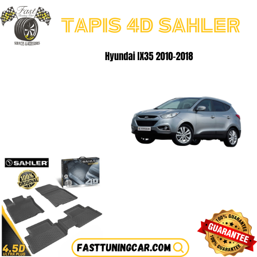 Tapis sur mesure 4D Hyundai IX35 2010-2018