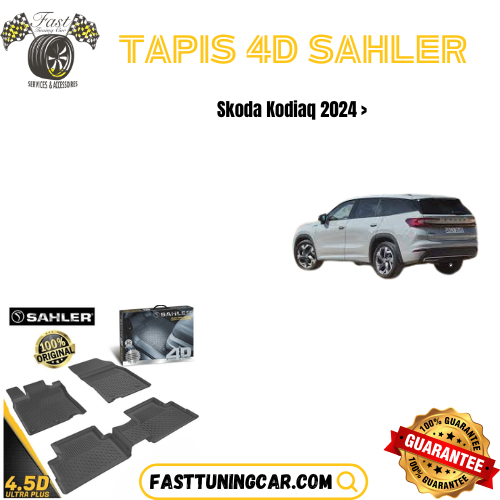 Tapis Sur Mesure 4D Skoda Kodiaq 2024 >