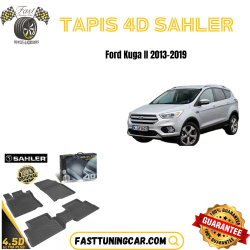 Tapis sur mesure 4D Ford Kuga 2013-2019