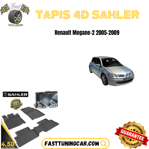TAPIS Sur Mesure 4D Renault Mégane 2 2005-2009