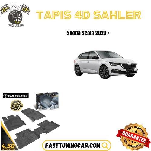 Tapis Sur Mesure 4D Skoda Scala 2020>