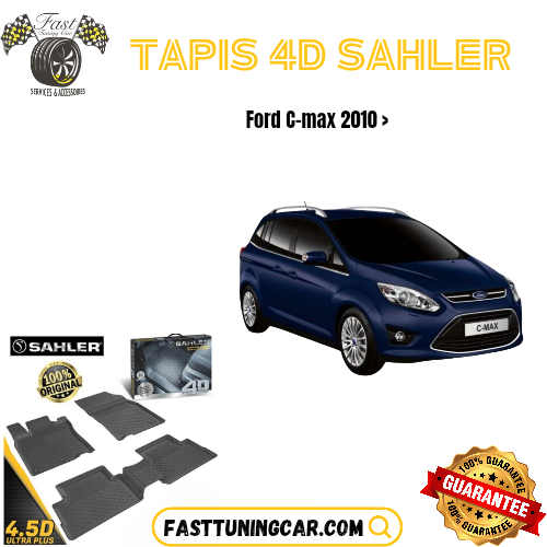 Tapis Sur Mesure 4D Ford C-max 2010+