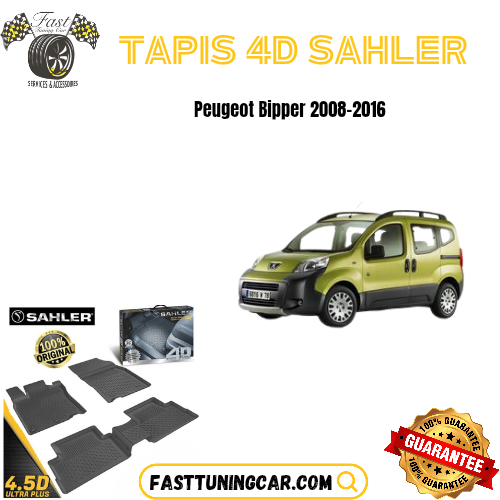 Tapis Sur Mesure 4D Peugeot Bipper 2008-2016