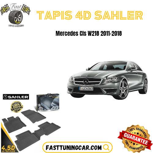 Tapis sur mesure 4D Mercedes Classe Coupé W218 2011/2018