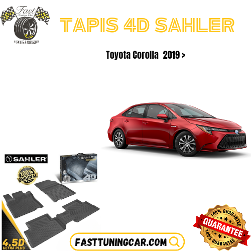 Tapis Sur Mesure 4D Toyota Corolla sedan 2019>