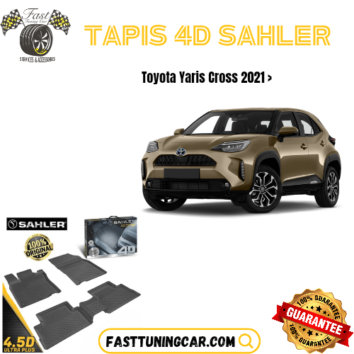 Tapis Sur Mesure 4D Toyota Yaris Cross 2021 >