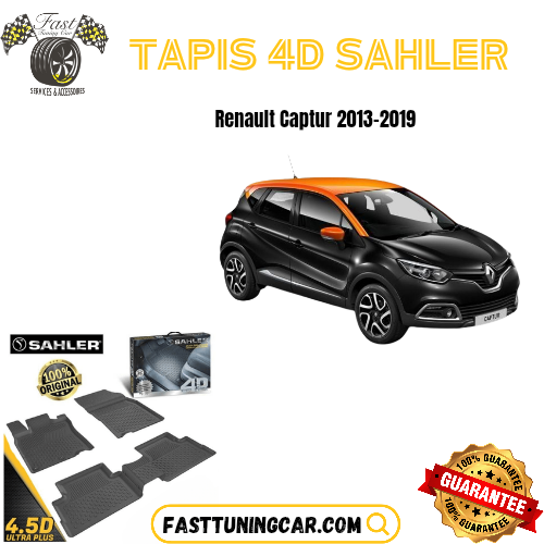 Tapis Sur Mesure 4D Renault Captur 2013 -2019