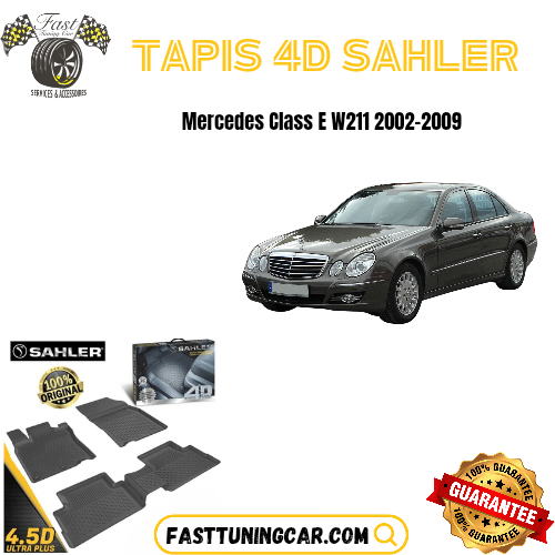 Tapis Sur Mesure 4D Mercedes Class E W211 2002-2009