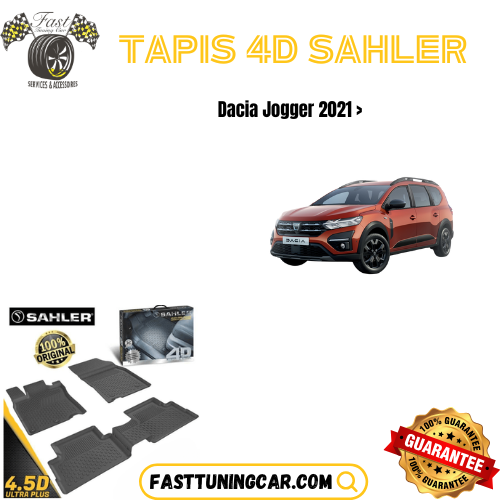 Tapis Sur Mesure 4D Dacia Jogger 2021 >