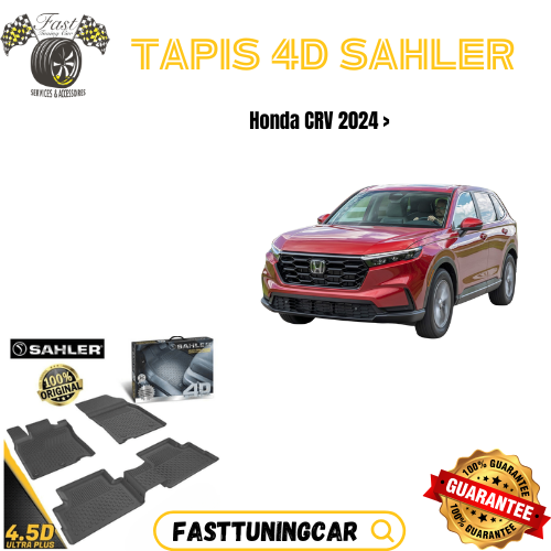 Tapis Sur Mesure 4D Honda CRV 2024 >