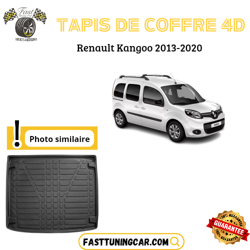 Tapis de coffre 4D Renault Kangoo 2013-2020