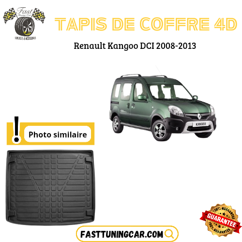 Tapis de coffre 4D Renault Kangoo DCI 2008-2013