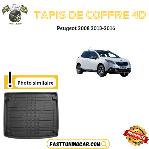 Tapis de coffre 4D PEUGEOT 2008 2013-2016