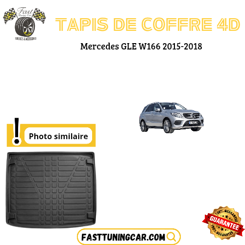 Tapis de coffre 4D MERCEDES GLE W166 2015-2018