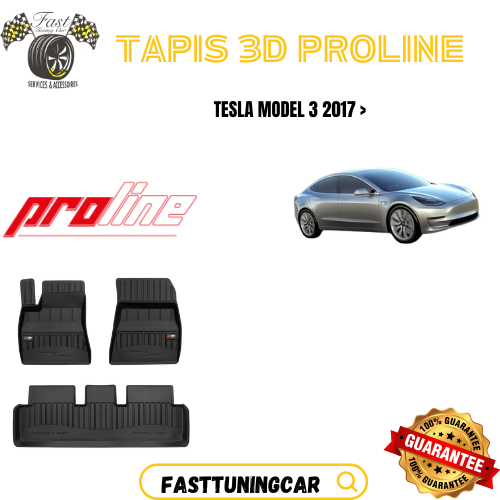 Tapis de sol PROLINE Tesla Model 3 2017 >