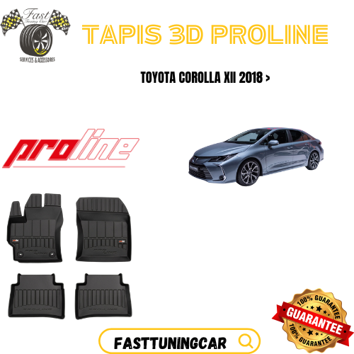 Tapis de sol PROLINE Toyota Corolla XII 2018 >