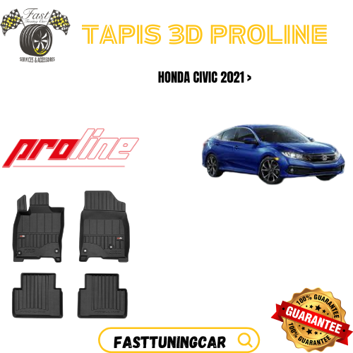 Tapis de sol PROLINE Honda Civic 2021 >