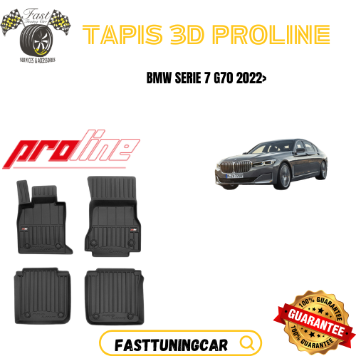 Tapis de sol PROLINE Bmw Série 7 G70 2022 >