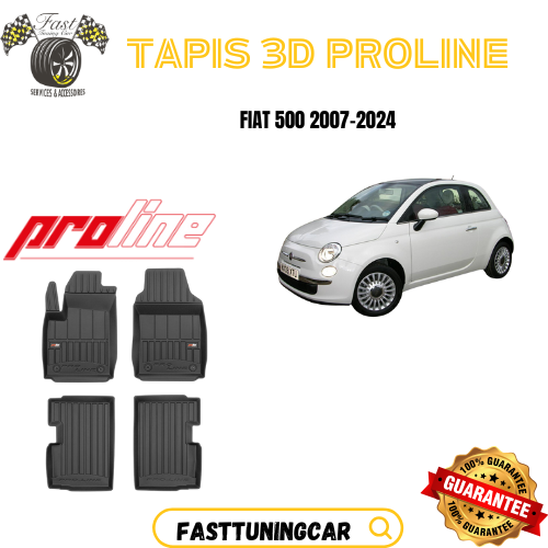 Tapis de sol PROLINE Fiat 500 2007-2024