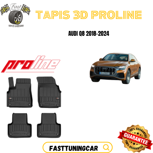 Tapis de sol PROLINE Audi Q8 2018-2024