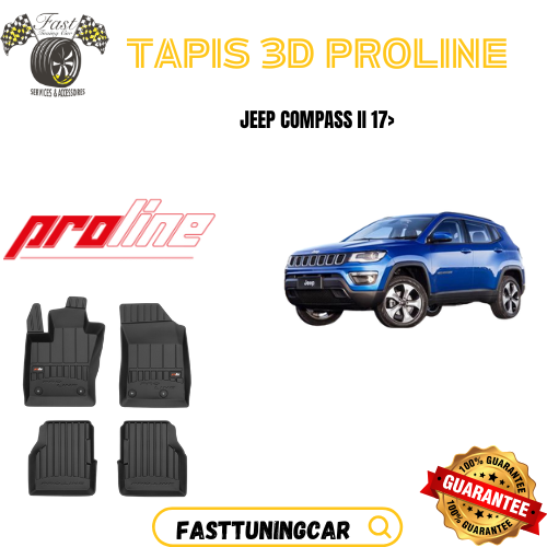 Tapis de sol PROLINE Jeep Compass II 2017 >