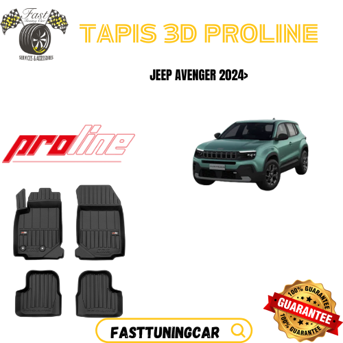 Tapis de sol PROLINE Jeep Avenger 2024 >