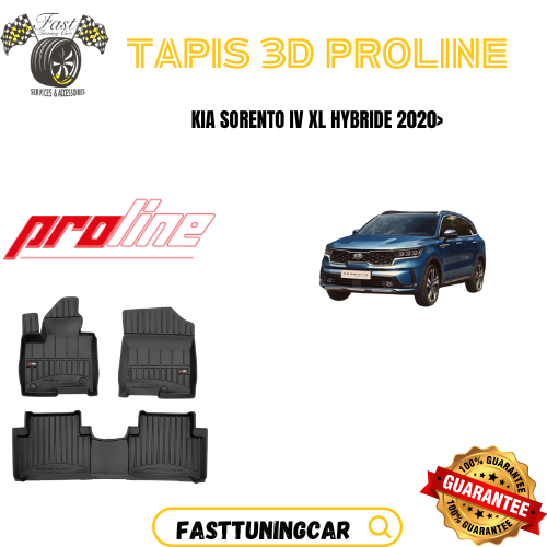 Tapis de sol PROLINE Kia Sorento IV XL Hybride 2020 >