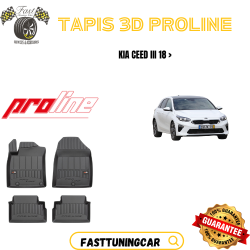 Tapis de sol PROLINE Kia Ceed III 2018 >