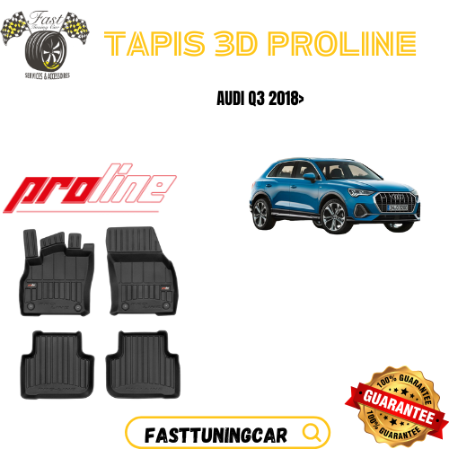 Tapis de sol PROLINE Audi Q3 2018 >