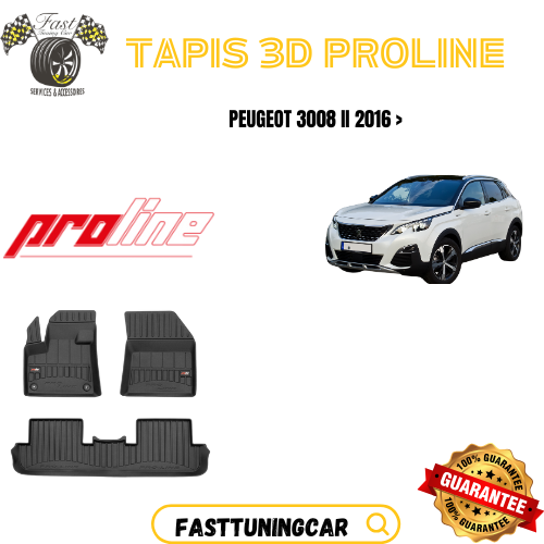 Tapis de sol Proline Peugeot 3008 II 2016 >
