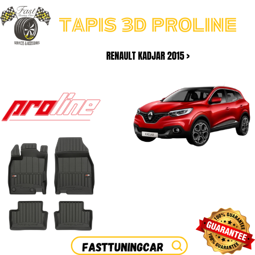 Tapis de sol Proline Renault Kadjar 2015 >