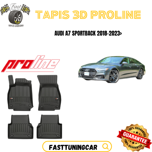 Tapis de sol PROLINE Audi A7 Sportback 2018-2023 >