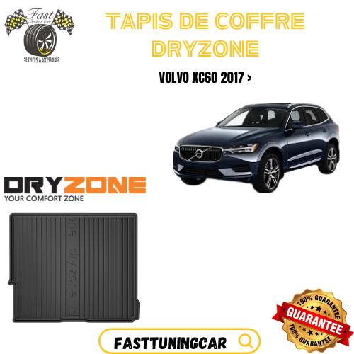 Tapis de Coffre Dryzone sur Mesure – Volvo XC60 2017 >