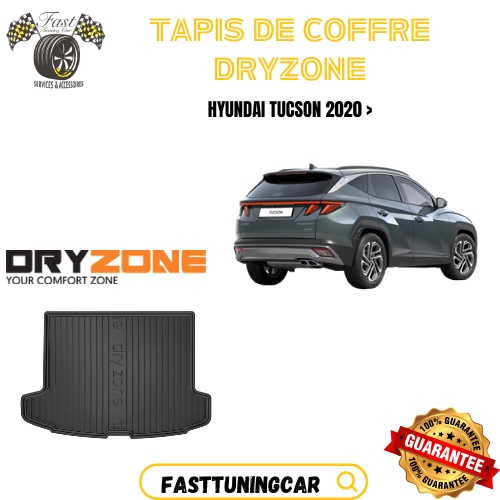 Tapis de Coffre Dryzone sur Mesure – Hyundai Tucson 2020 >