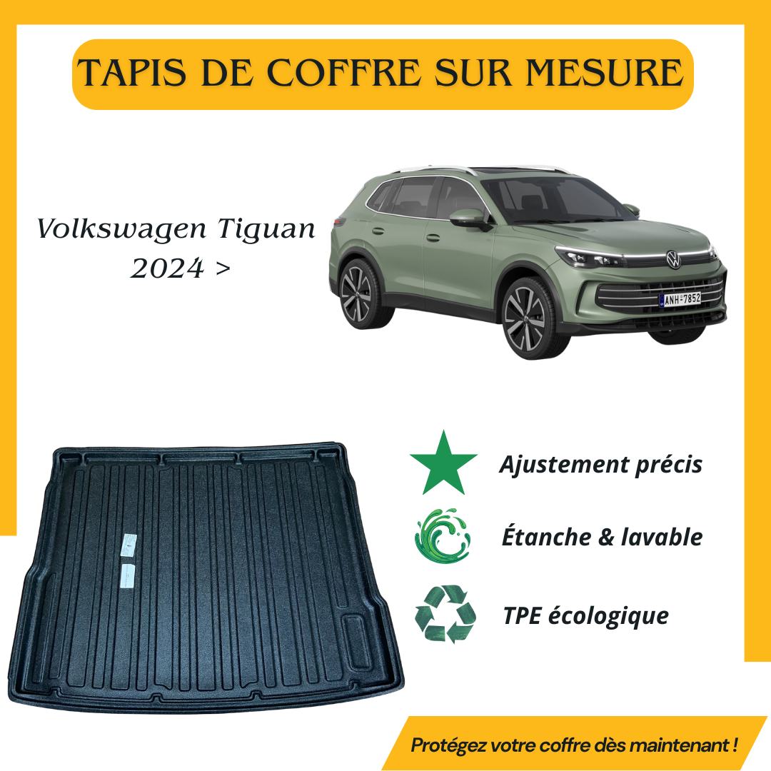 Tapis de coffre 4D Volkswagen Tiguan 2024 >