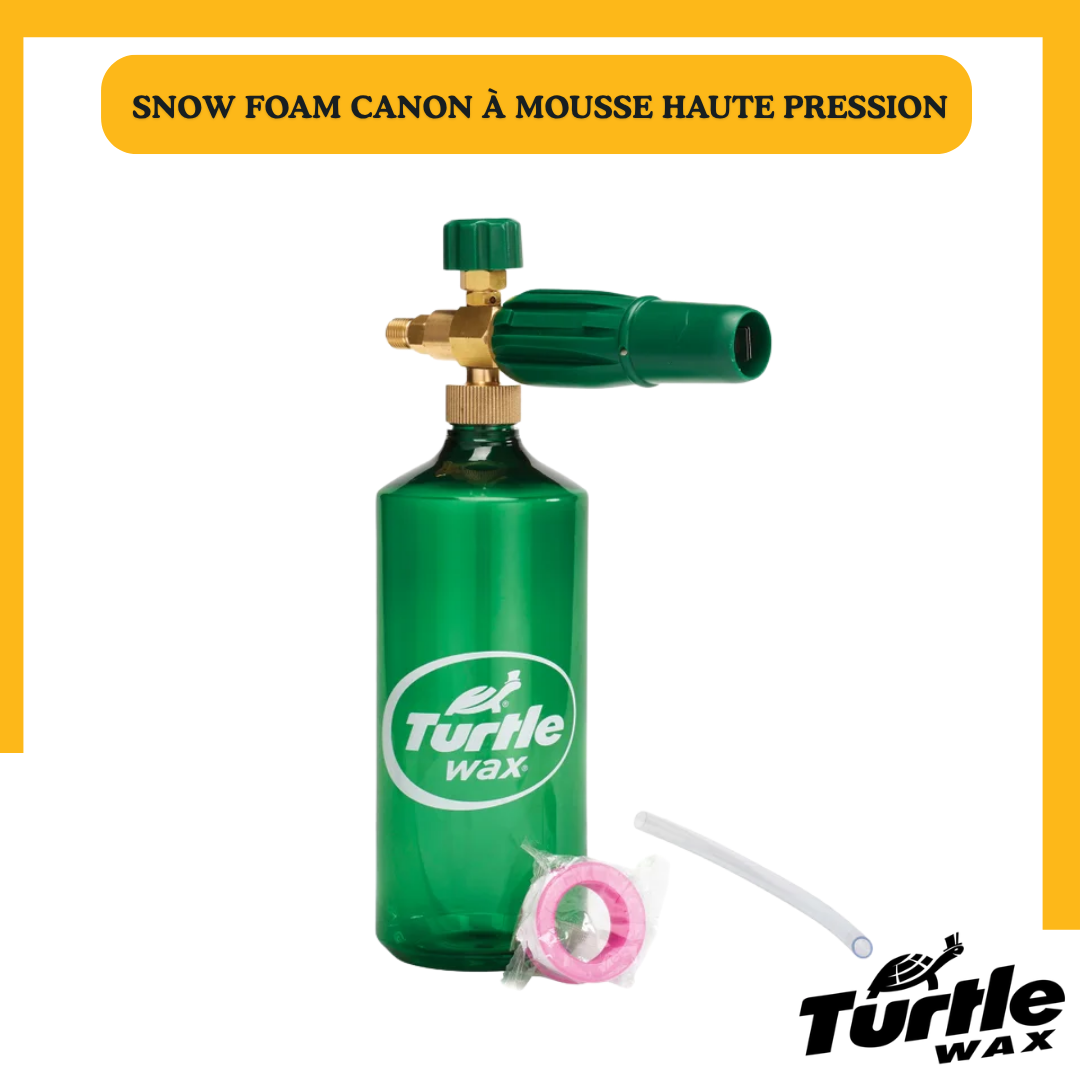 Turtle Wax Snow Foam – Canon à Mousse Haute Pression