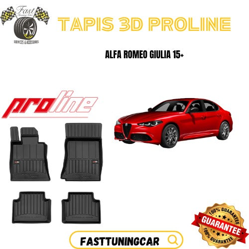 Tapis de sol Proline Alfa Romeo Giulia 2015 >