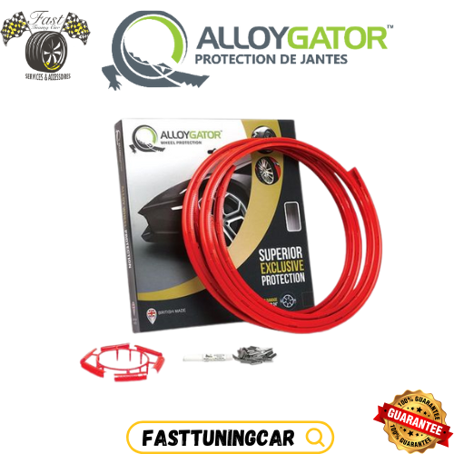 AlloyGator – Protections de Jantes Premium Rouges | Sécurité & Style pour vos Jantes