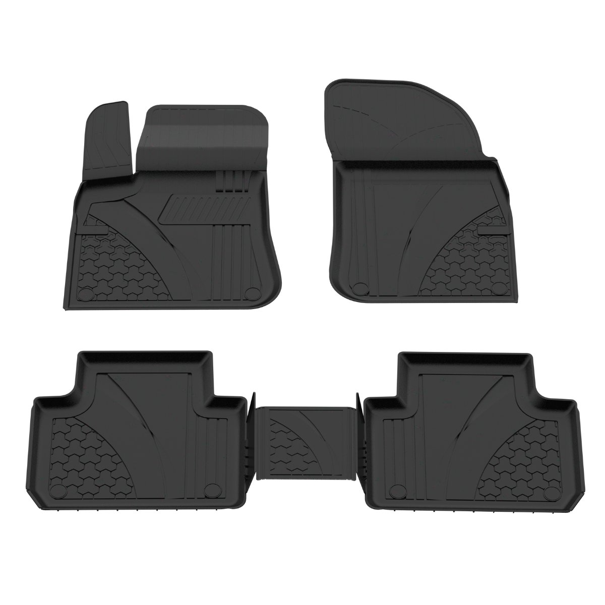 Tapis sur mesure 4D Extra Premium Volkswagen Touareg 2018 >