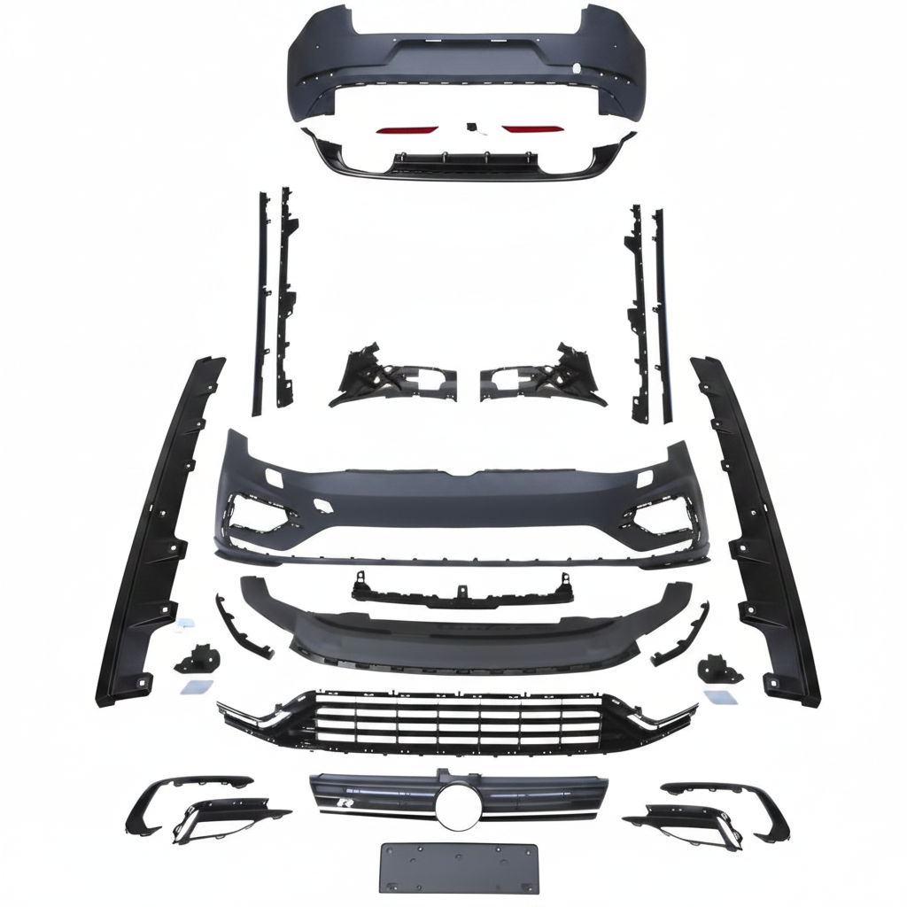 Pack Body Kit Volkswagen Golf 7 (VII) 2012-2017 Look R-Line 7.5