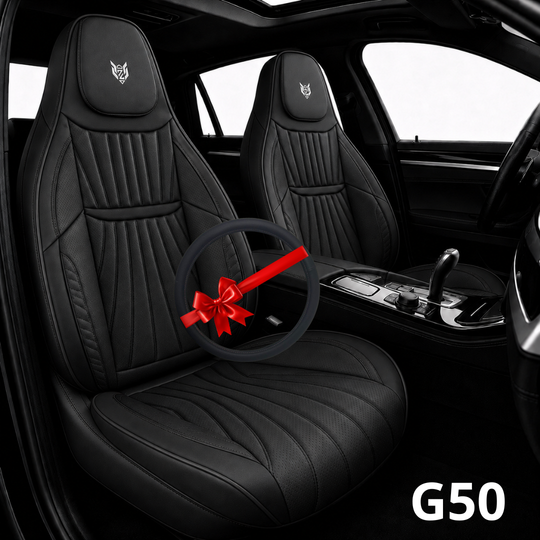 Cale-dos Sport G50 5 places noir avec couvre-volant assorti